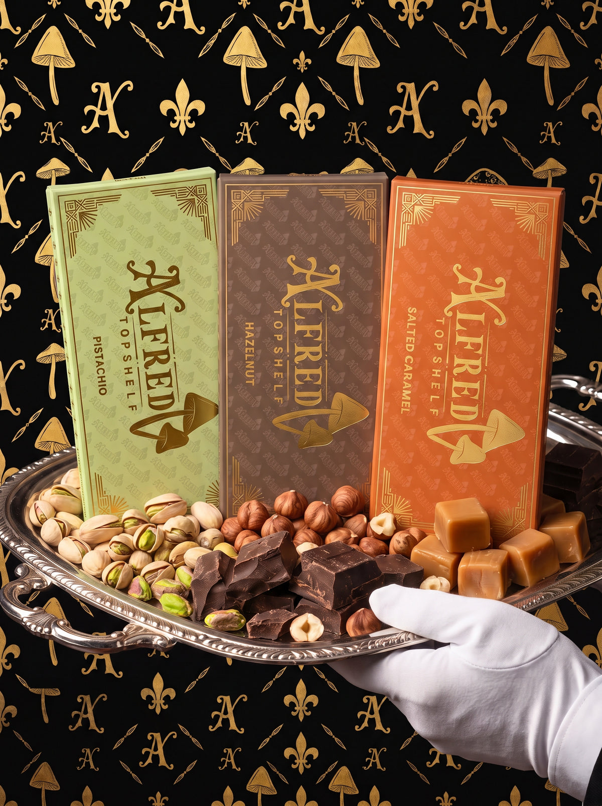 Trio  Pack - Alfred Mushroom Chocolate